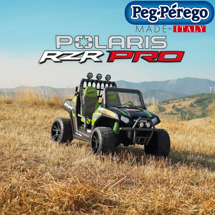 24V POLARIS RZR PRO GREEN SHADOW
